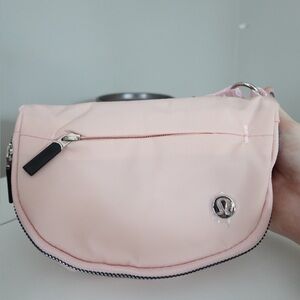 Lululemon Athletica Light Pink Crossbody Bag